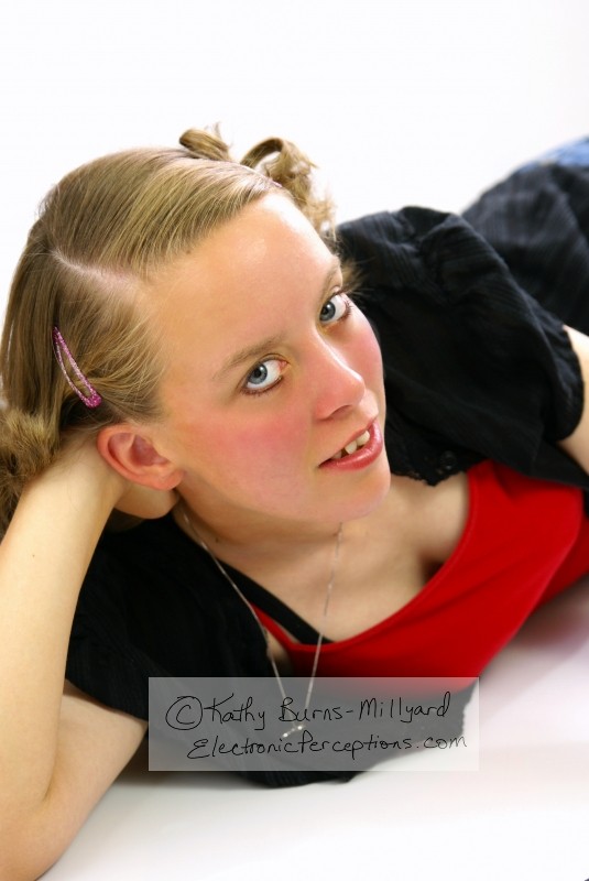 Stock Photo: Beautiful Young Woman - by Kathy Burns-Millyard