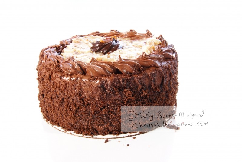 Stock Photo: Chocolate Cake - by Kathy Burns-Millyard
