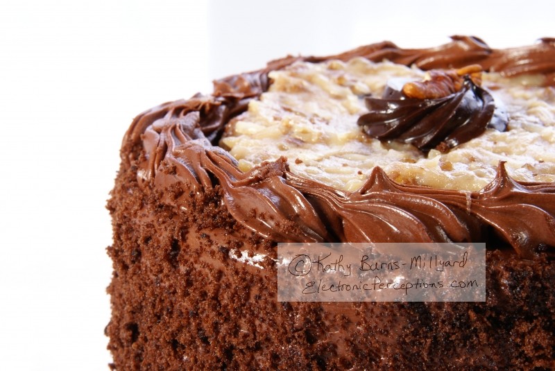 Stock Photo: Chocolate Cake - by Kathy Burns-Millyard