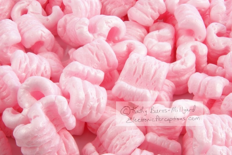 Stock Photo: Pink Peanuts - by Kathy Burns-Millyard