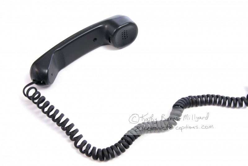 Stock Photo: Telephone Handset - by Kathy Burns-Millyard
