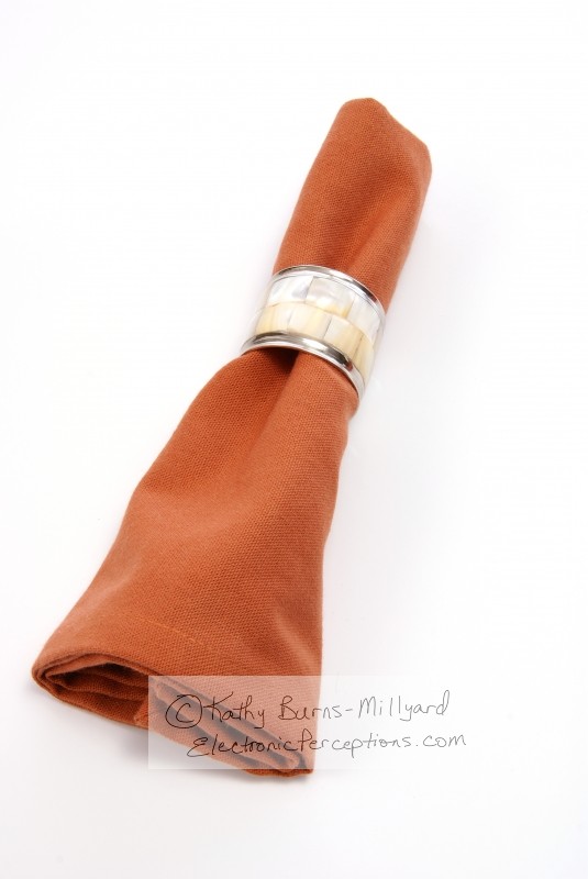 Stock Photo: Napkin - by Kathy Burns-Millyard