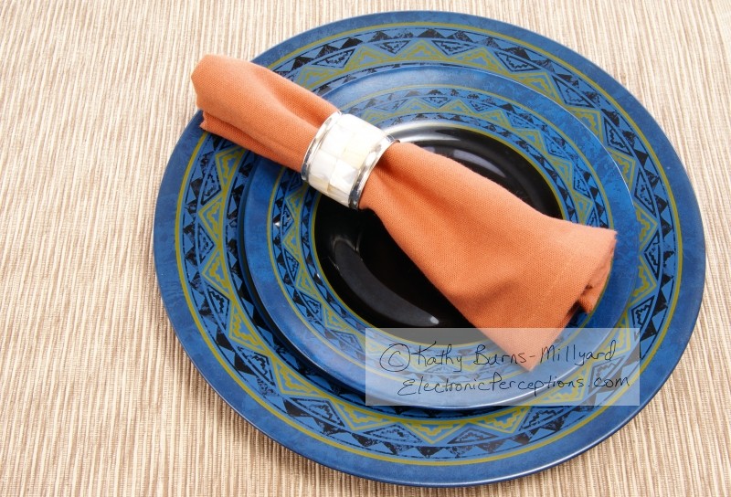 Stock Photo: Napkin - by Kathy Burns-Millyard