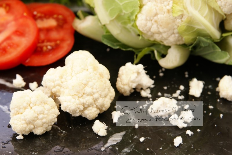 Stock Photo: Cauliflower Florets - by Kathy Burns-Millyard