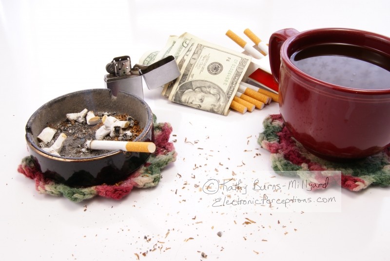 Stock Photo: Filthy Habits - by Kathy Burns-Millyard