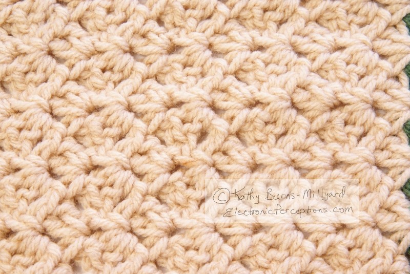 Stock Photo: Crochet Texture - by Kathy Burns-Millyard