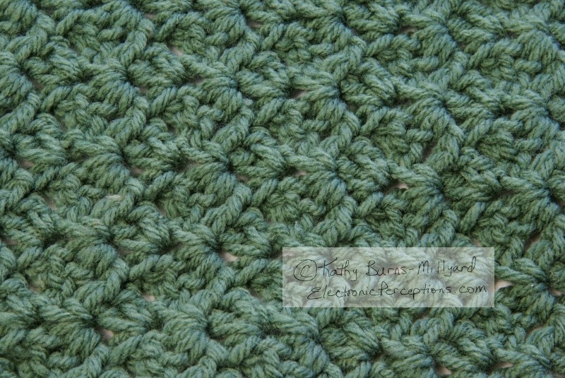 Stock Photo: Crochet Texture - by Kathy Burns-Millyard