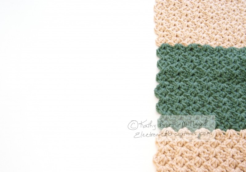 Stock Photo: Crochet Strip Pattern - by Kathy Burns-Millyard