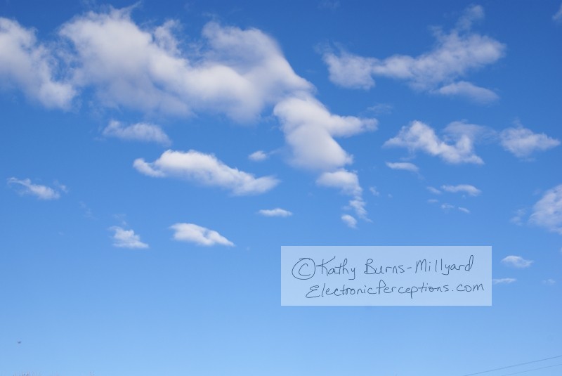 Stock Photo: Sky and Clouds 2 - by Kathy Burns-Millyard