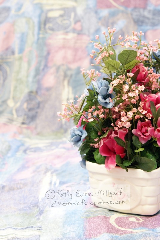 Creating beautiful silk flower arrangements is not difficult