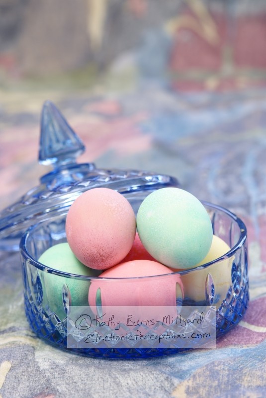 Stock Photo: Fancy Easter Eggs - by Kathy Burns-Millyard