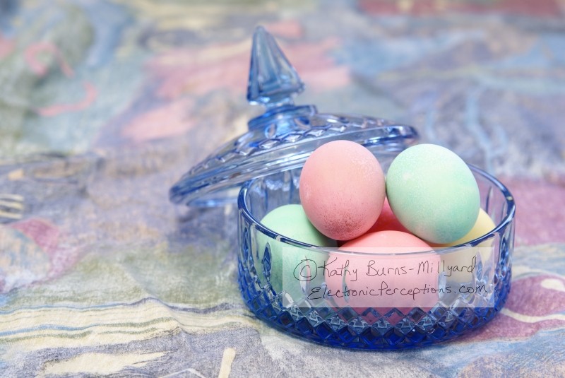 Stock Photo: Fancy Easter Eggs - by Kathy Burns-Millyard
