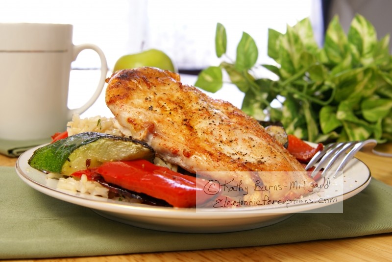 Broiled Pepper Chicken Breast