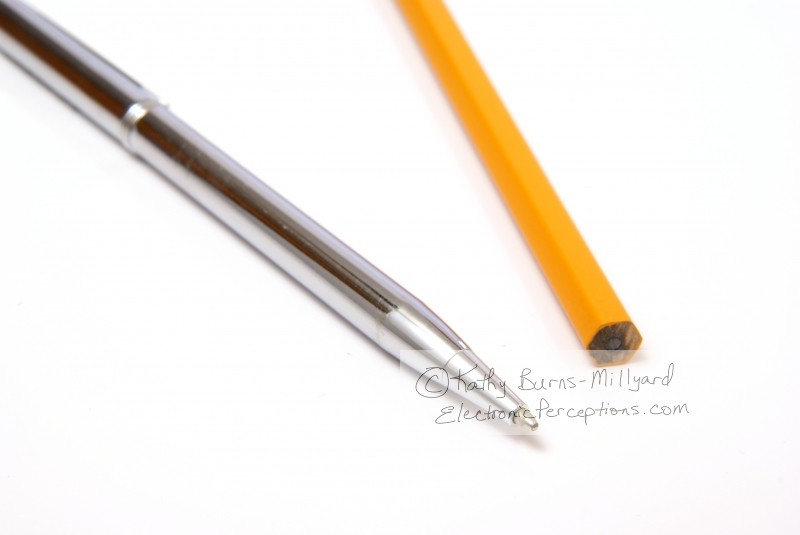 Stock Photo: Pen and Pencil - by Kathy Burns-Millyard