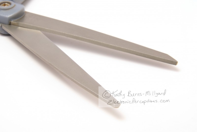 Stock Photo: Scissor Blades - by Kathy Burns-Millyard