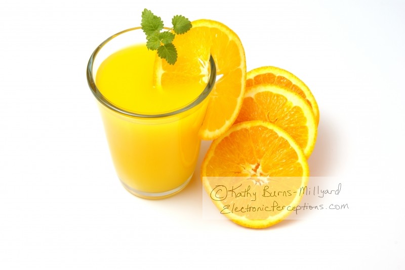 Stock Photo: Orange Juice - by Kathy Burns-Millyard