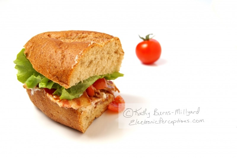 Stock Photo: Bacon Sandwich - by Kathy Burns-Millyard