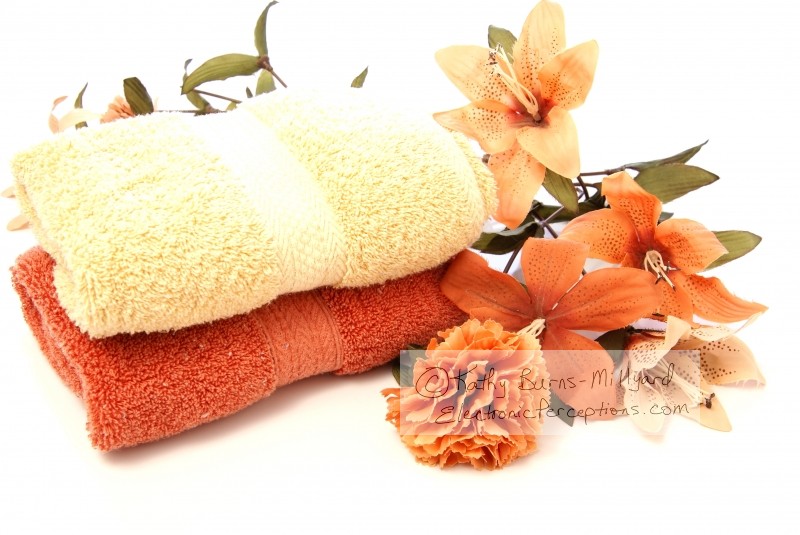 Stock Photo: Hand Towels - by Kathy Burns-Millyard
