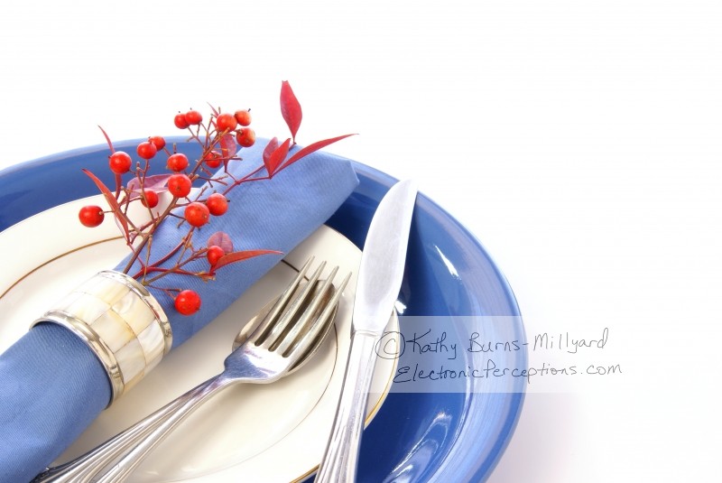 Stock Photo: Table Setting - by Kathy Burns-Millyard
