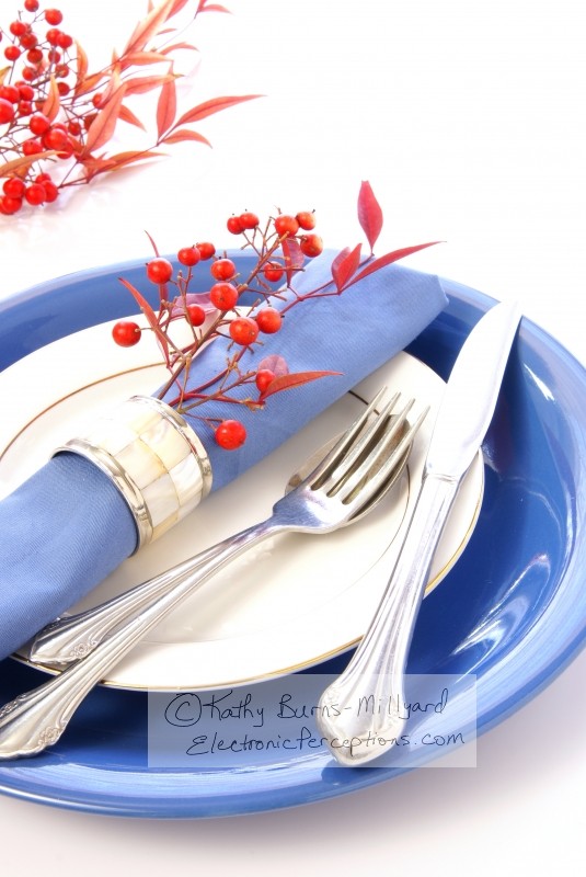 Stock Photo: Table Setting - by Kathy Burns-Millyard