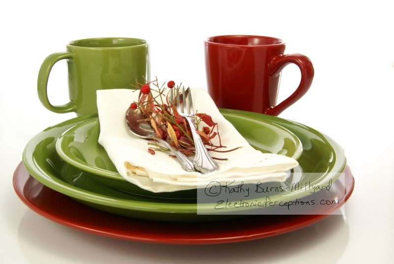Tableware design setting photo &copy;Kathy Burns-Millyard