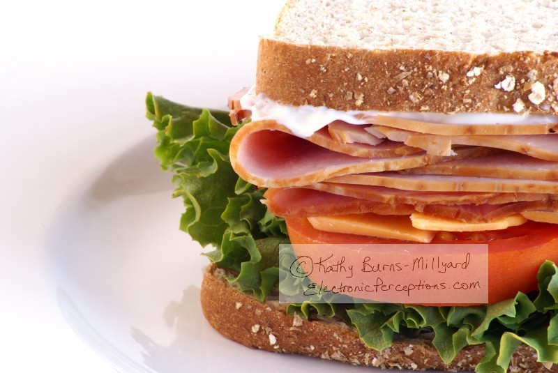 Stock Photo: Healthy Sandwich - by Kathy Burns-Millyard