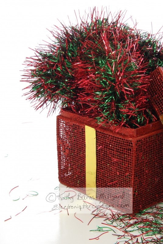 Stock Photo: Christmas Basket - by Kathy Burns-Millyard