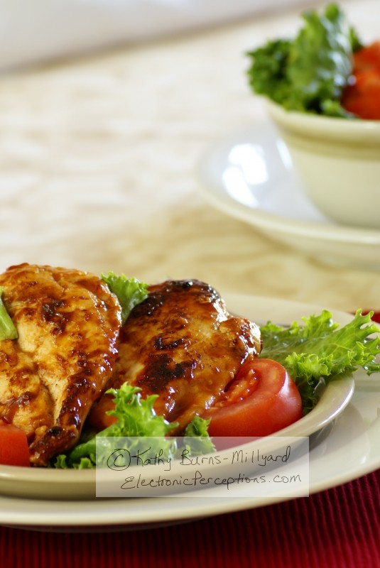 Stock Photo: Barbecue Chicken - by Kathy Burns-Millyard