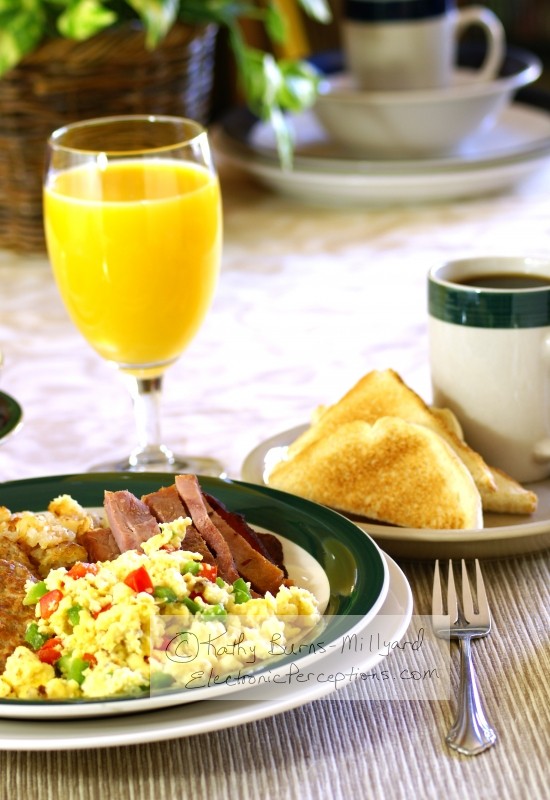 Stock Photo: Hearty Breakfast - by Kathy Burns-Millyard