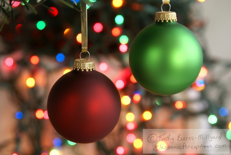Stock Photo: Christmas Ornaments - by Kathy Burns-Millyard