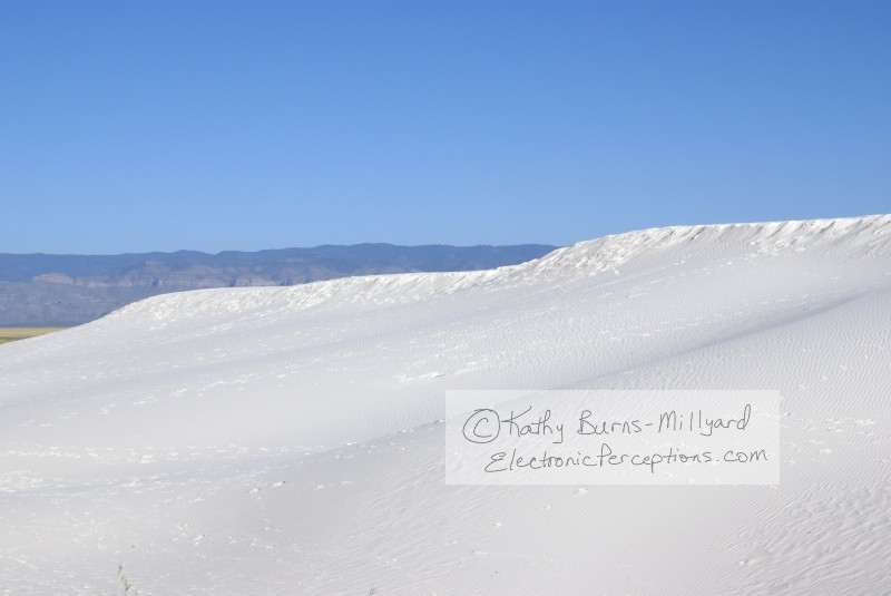 Stock Photo: Large White Sand Dune - by Kathy Burns-Millyard