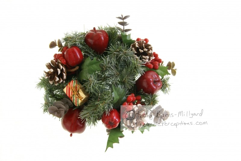 Stock Photo: Christmas Greenery - by Kathy Burns-Millyard
