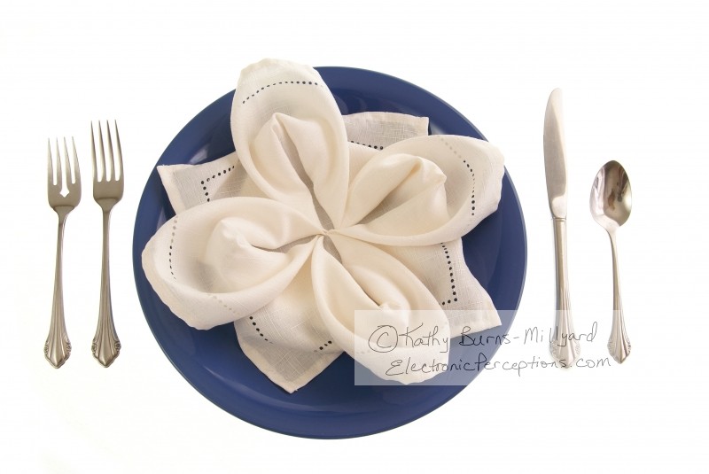 Stock Photo: Elegant Table Setting - by Kathy Burns-Millyard