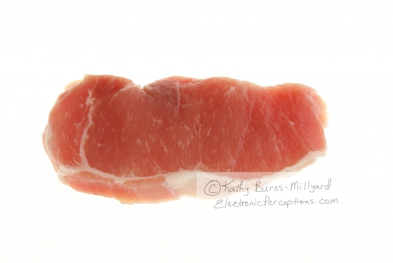 Stock Photo: Boneless Pork Steak - by Kathy Burns-Millyard