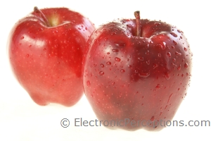 Fresh Red Apples - Stock photography ©Kathy Burns-Millyard