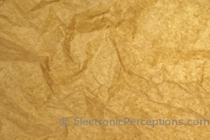 Stock Photo: Crumpled Paper Background - by Kathy Burns-Millyard
