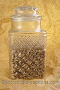 Stock Photo: Canister of Beans - by Kathy Burns-Millyard