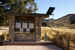 Stock Photo: Dog Canyon Campground - by Kathy Burns-Millyard