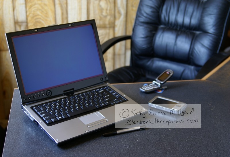 Stock Photo: Mobile Office - by Kathy Burns-Millyard