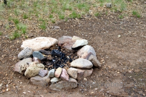 Stock Photo: Campfire Ring - by Kathy Burns-Millyard