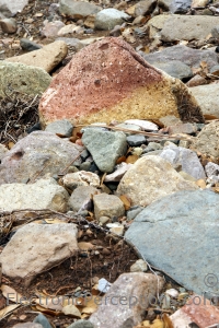 Stock Photo: Red and Yellow Rock - by Kathy Burns-Millyard