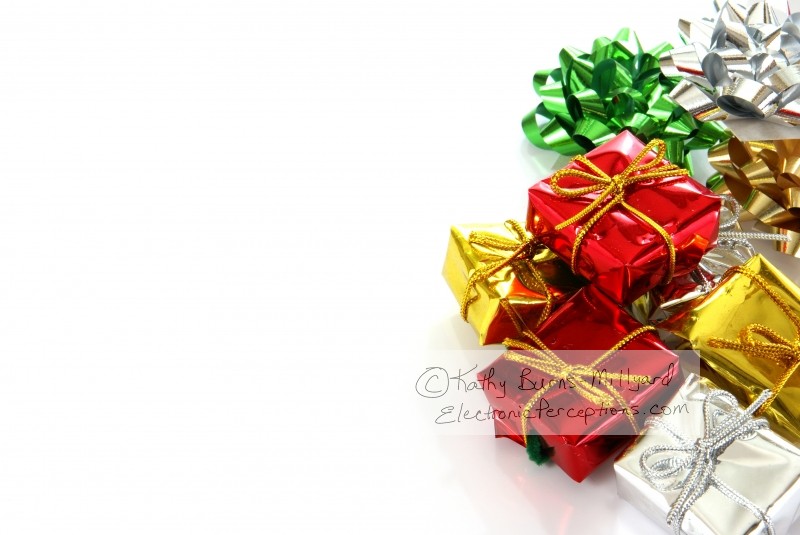 Stock Photo: Christmas packages - by Kathy Burns-Millyard