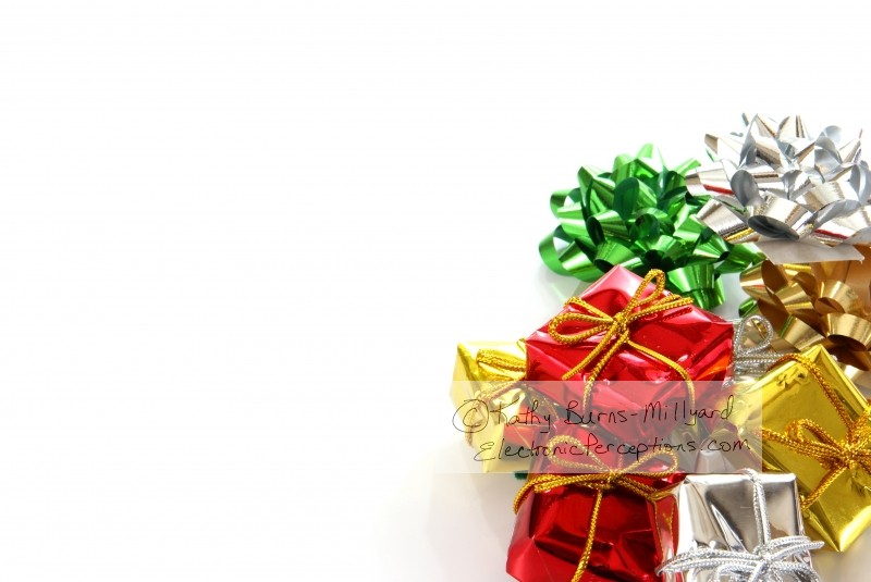 Stock Photo: Christmas packages - by Kathy Burns-Millyard
