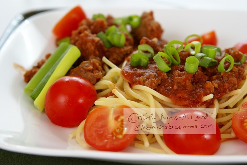 Stock Photo: Spaghetti - by Kathy Burns-Millyard