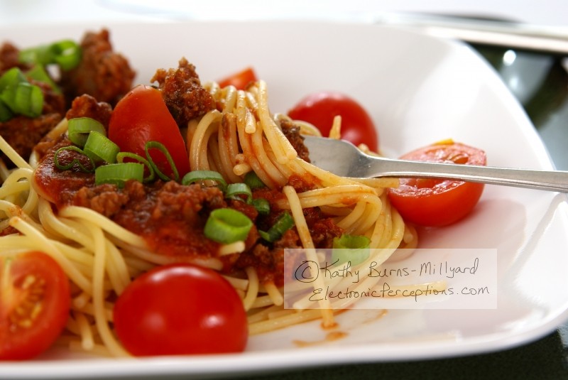 Stock Photo: Spaghetti - by Kathy Burns-Millyard