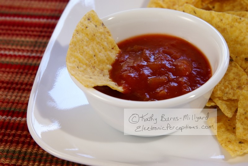 Stock Photo: Fresh Salsa - by Kathy Burns-Millyard