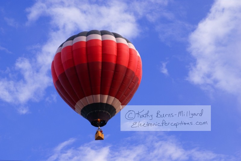 Stock Photo: Hot Air Balloon - by Kathy Burns-Millyard