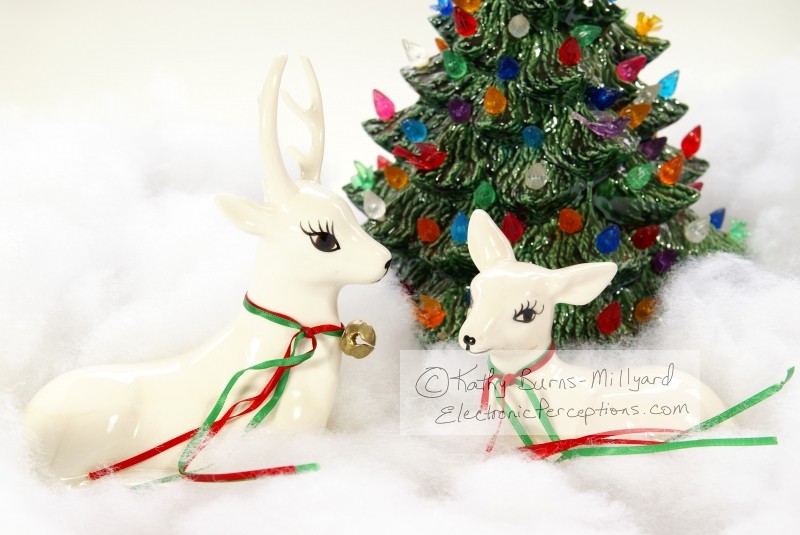 Stock Photo: Christmas Deer - by Kathy Burns-Millyard