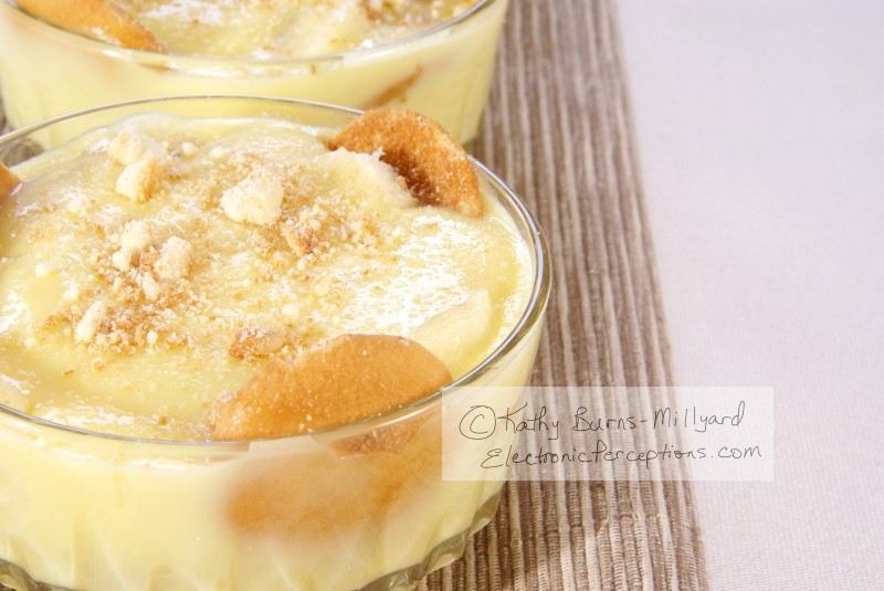 Stock Photo: Banana Pudding - by Kathy Burns-Millyard