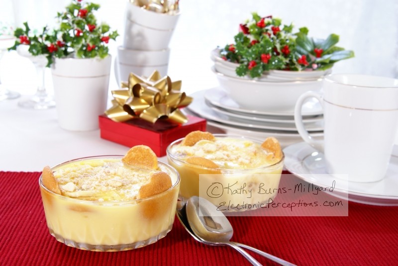Stock Photo: Banana Pudding - by Kathy Burns-Millyard